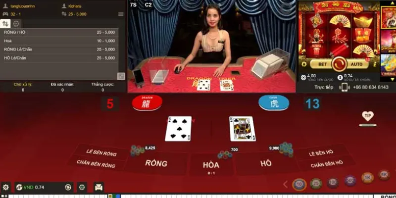 Tìm hiểu luật chơi Rồng Hổ cho tân thủ